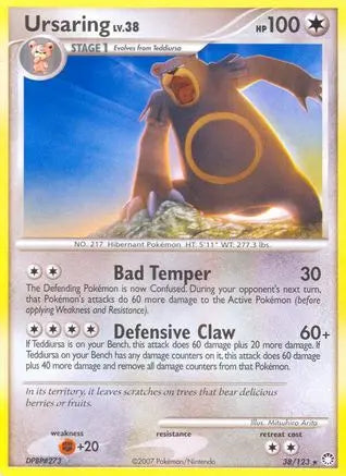 Ursaring (38/123) [Diamond & Pearl: Mysterious Treasures] Pokémon