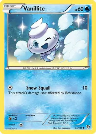 Vanillite (35/135) [Black & White: Plasma Storm] Pokémon