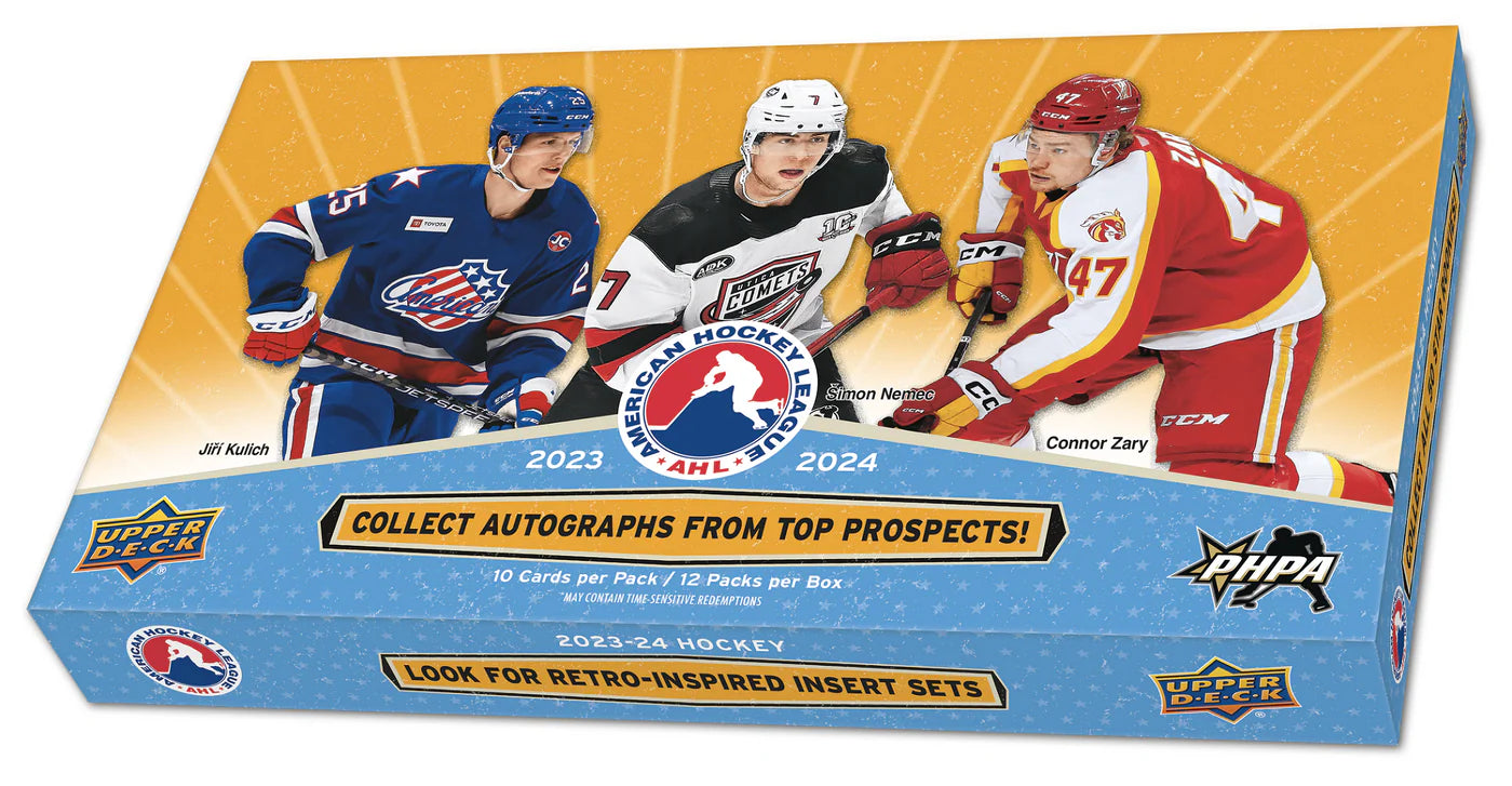2023-24 Upper Deck AHL Hockey Hobby Box - Doe's Cards