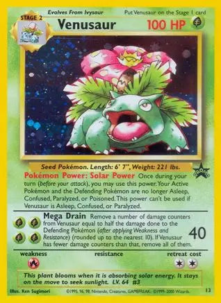 Venusaur (13) [Wizards of the Coast: Black Star Promos] Pokémon