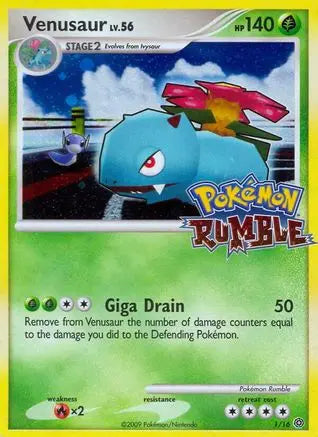 Venusaur (1/16) [Pokémon Rumble] Pokémon