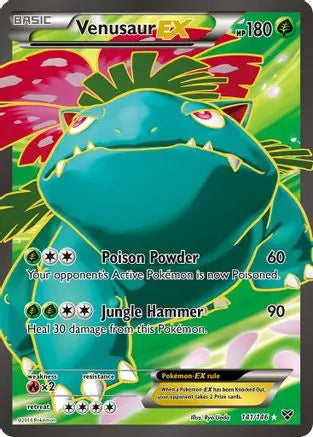 Venusaur EX (141/146) [XY: Base Set] Pokémon