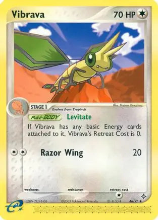 Vibrava (46/97) [EX: Dragon] Pokémon