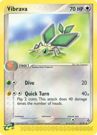 Vibrava (47/97) [EX: Dragon] Pokémon