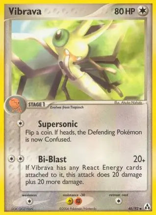 Vibrava (46/92) (Stamped) [EX: Legend Maker] Pokémon