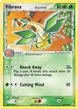 Vibrava (54/110) (Delta Species) [EX: Holon Phantoms] Pokémon