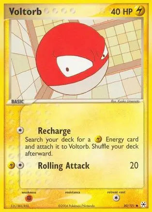Voltorb (80/101) [EX: Hidden Legends] Pokémon