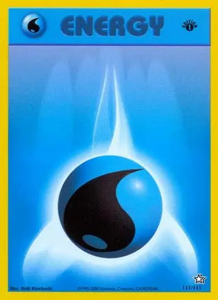 Water Energy (111/111) [Neo Genesis 1st Edition] Pokémon