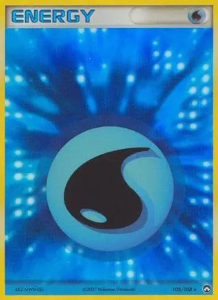 Water Energy (105/108) [EX: Power Keepers] Pokémon