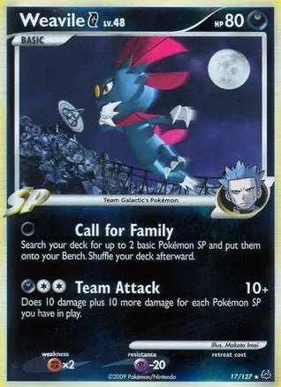 Weavile G (17/127) [Platinum: Base Set] Pokémon