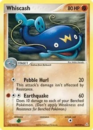 Whiscash (55/110) [EX: Holon Phantoms] Pokémon