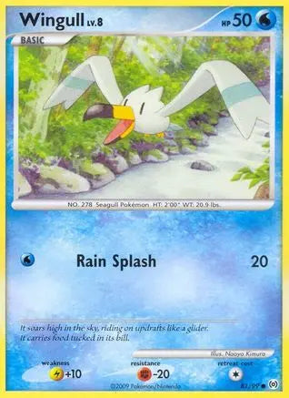 Wingull (81/99) [Platinum: Arceus] Pokémon