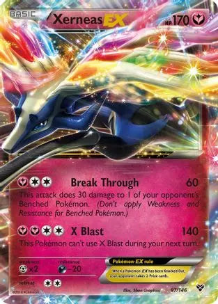 Xerneas EX (97/146) [XY: Base Set] Pokémon