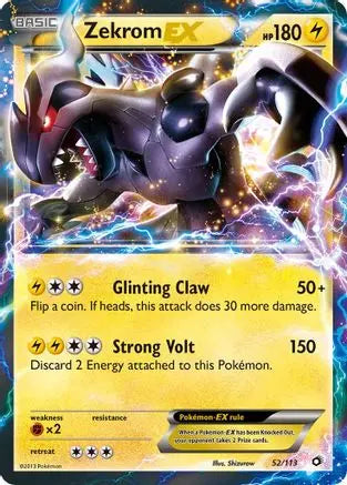 Zekrom EX (52/113) [Black & White: Legendary Treasures] Pokémon