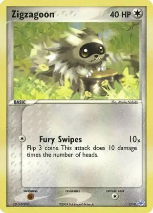 Zigzagoon (7/10) [EX: Trainer Kit - Latios] Pokémon