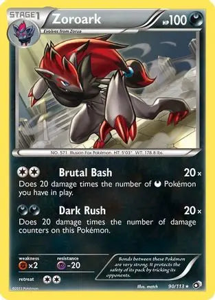 Zoroark (90/113) [Black & White: Legendary Treasures] Pokémon