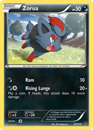 Zorua (66/98) [Black & White: Emerging Powers] Pokémon