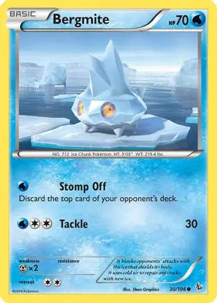 Bergmite (30/106) [XY: Flashfire] Pokémon