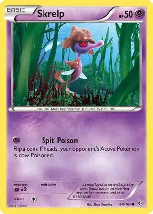 Skrelp (44/106) [XY: Flashfire] Pokémon