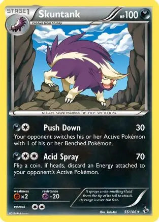 Skuntank (55/106) [XY: Flashfire] Pokémon