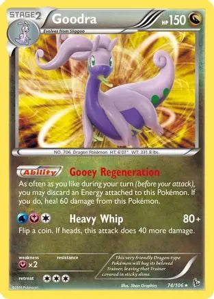 Goodra (74/106) [XY: Flashfire] Pokémon