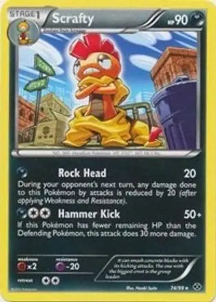 Scrafty (74/99) (Theme Deck Exclusive) [Black & White: Next Destinies] Pokémon