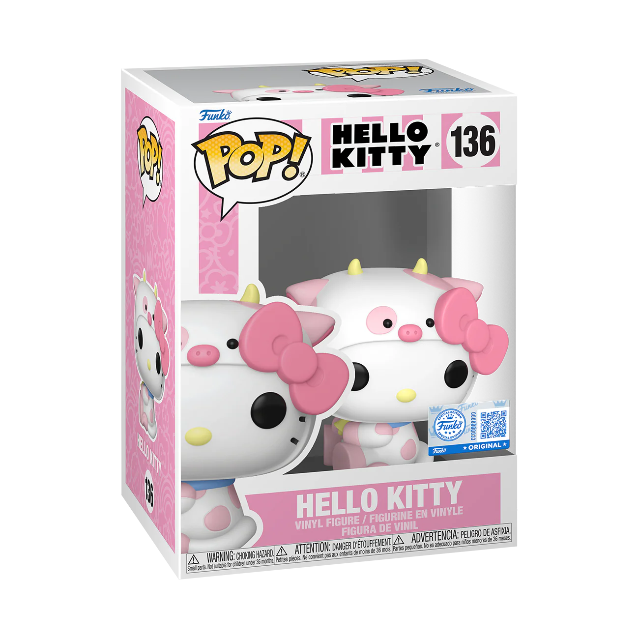 Funko Pop! Sanrio: Hello Kitty: Hello Kitty as Cow (Funko Special Edition) Doe's Cards