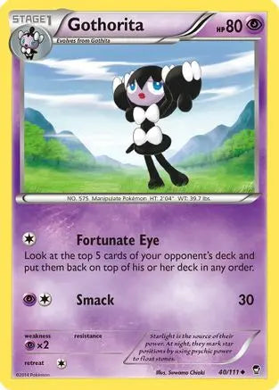 Gothorita (40/111) [XY: Furious Fists] Pokémon