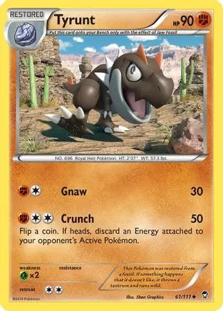 Tyrunt (61/111) [XY: Furious Fists] Pokémon