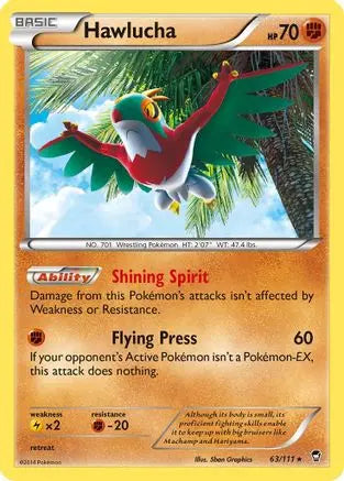Hawlucha (63/111) [XY: Furious Fists] Pokémon