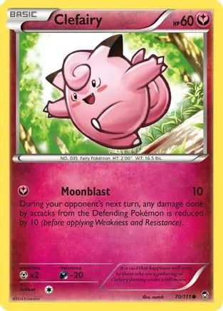 Clefairy (70/111) [XY: Furious Fists] Pokémon
