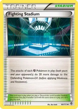 Fighting Stadium (90/111) [XY: Furious Fists] Pokémon