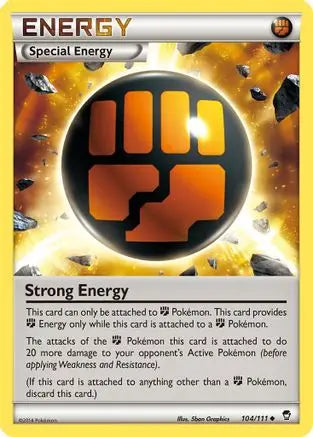 Strong Energy (104/111) [XY: Furious Fists] Pokémon