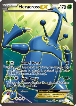 Heracross EX (105/111) [XY: Furious Fists] Pokémon