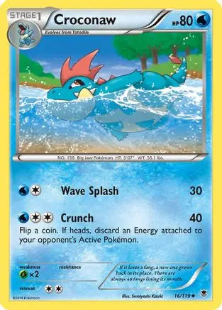 Croconaw (16/119) [XY: Phantom Forces] Pokémon