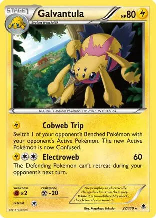 Galvantula (27/119) [XY: Phantom Forces] Pokémon
