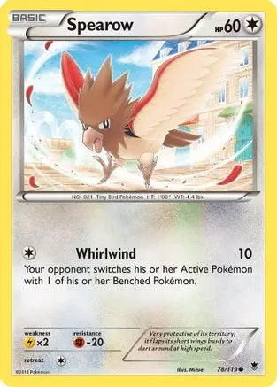 Spearow (78/119) [XY: Phantom Forces] Pokémon