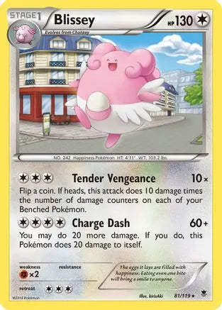Blissey (81/119) [XY: Phantom Forces] Pokémon
