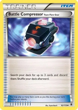 Battle Compressor Team Flare Gear (92/119) [XY: Phantom Forces] Pokémon