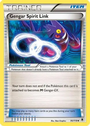 Gengar Spirit Link (95/119) [XY: Phantom Forces] Pokémon