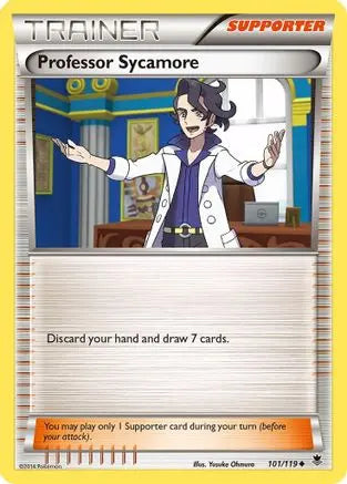 Professor Sycamore (101/119) [XY: Phantom Forces] Pokémon