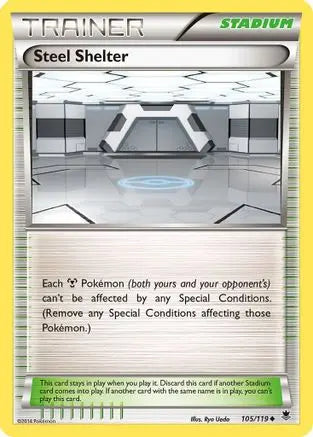 Steel Shelter (105/119) [XY: Phantom Forces] Pokémon