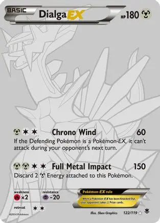 Dialga EX (122/119) [XY: Phantom Forces] Pokémon