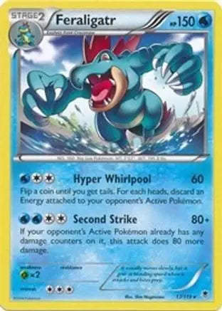 Feraligatr (17/119) (Theme Deck Exclusive) [XY: Phantom Forces] Pokémon