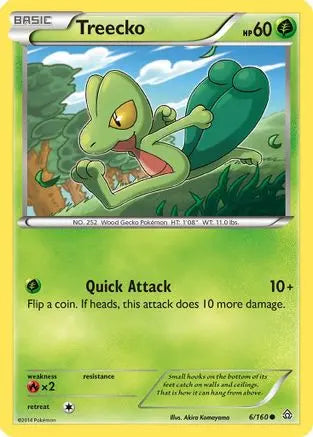 Treecko (6/160) [XY: Primal Clash] Pokémon