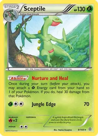 Sceptile (8/160) [XY: Primal Clash] Pokémon