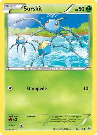 Surskit (13/160) [XY: Primal Clash] Pokémon