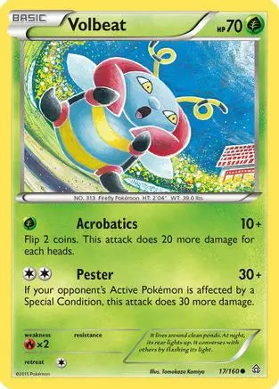 Volbeat (17/160) [XY: Primal Clash] Pokémon