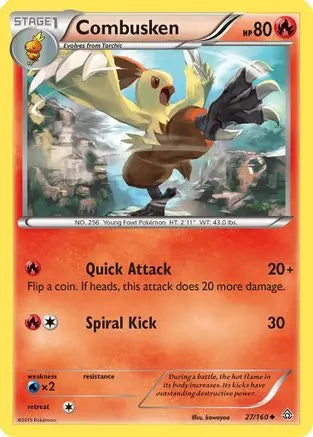 Combusken (27/160) [XY: Primal Clash] Pokémon
