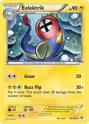 Eelektrik (63/160) [XY: Primal Clash] Pokémon
